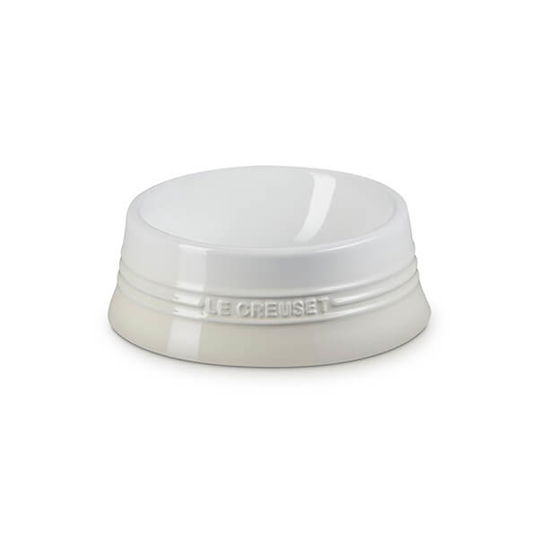 Le Creuset Meringue Stoneware Medium Pet Bowl
