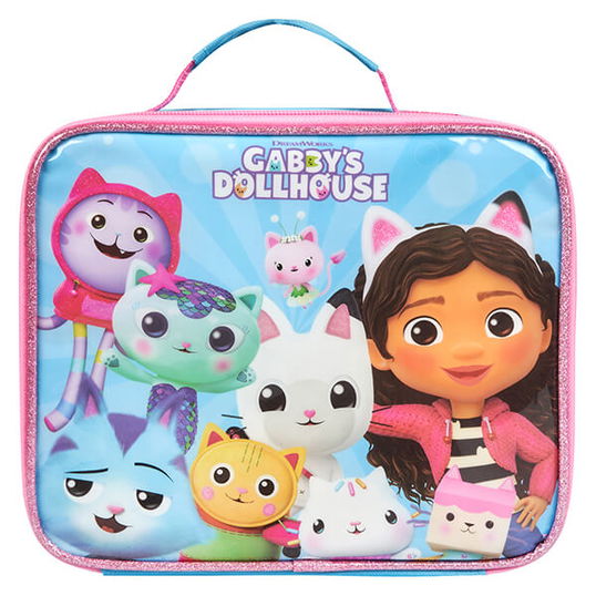 Gabby`s Dollhouse Party Rectangular Lunch Bag