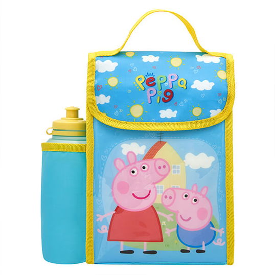 Peppa Pig 3 Piece Lunch Bag Set