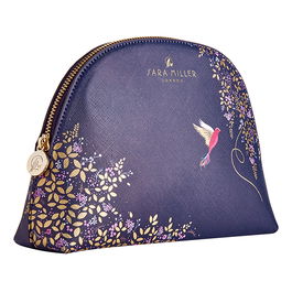 Sara Miller Chelsea Navy Medium Cosmetic Bag