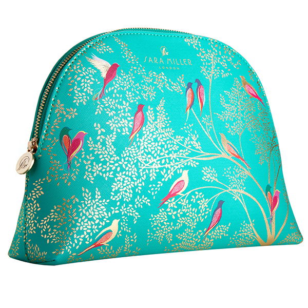 Sara Miller Chelsea Green Large Cosmetic Bag
