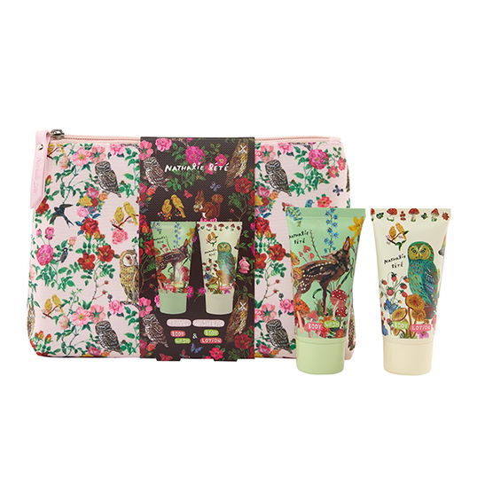 Heathcote & Ivory Nathalie Lete Travel Wash Bag