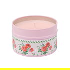 Cath Kidston Coming Up Roses Pink Candle Tin 100g