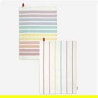 Sur La Table Colour Me Happy Multi Coloured Stripes Set of 2 Tea Towels