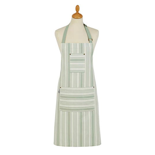 Ulster Weavers Sage Stripe Cotton Apron