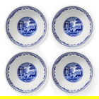 Spode Blue Italian Set of 4 Dip Bowls