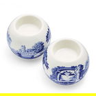 Spode Blue Italian Set of 2 Tealight Holders