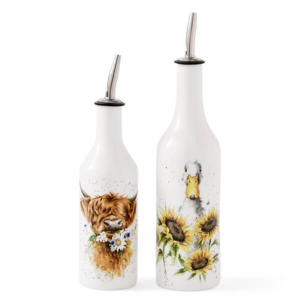 Wrendale Designs Cow And Duck Oil & Vinegar Set