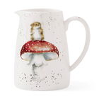 Wrendale Designs `He`s a Fun-gi` Mouse Posy Jug
