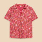 White Stuff Penny Pocket Jersey Shirt Pink