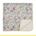 Morris & Co Golden Lily Throw 265x260 Fig & Teal