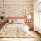 Sanderson Options Aesops Fables Duvet Cover Set King Size French Rose