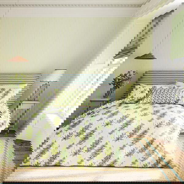 Sanderson Options Fernery Duvet Cover Set Double Green