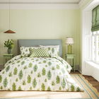 Sanderson Options Fernery Duvet Cover Set Super King Size Green