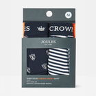 Joules Mens Navy Duo Crown Joules Underwear Pack of 2