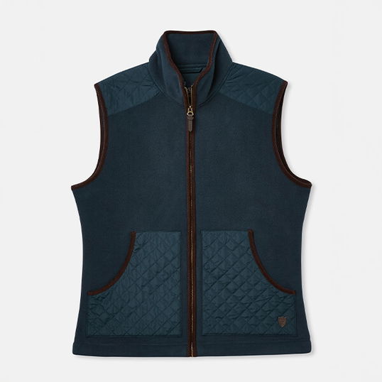 Joules Mens Navy Greenfield Fleece Gilet