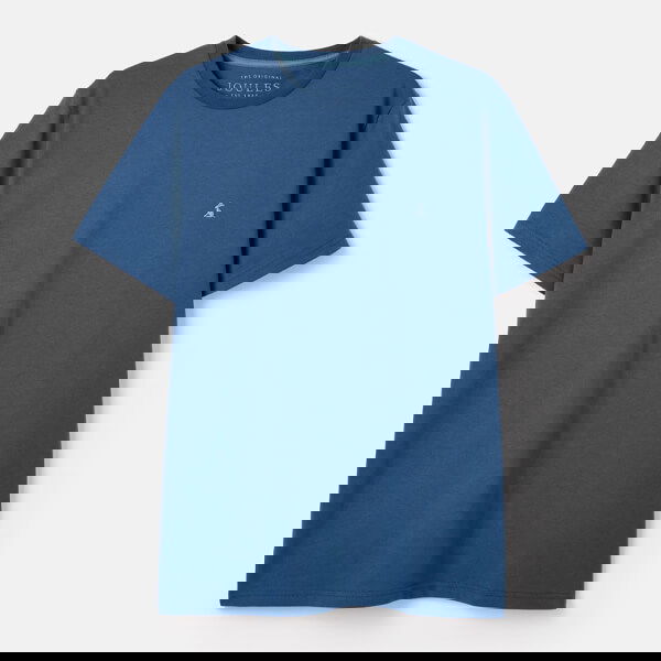 Joules Mens Ink Blue Denton Jersey T-Shirt