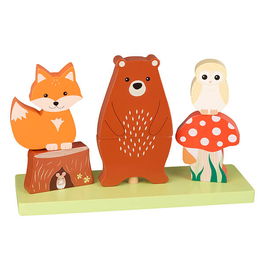 Orange Tree Toys Woodland Animal Wooden Stacking Toy