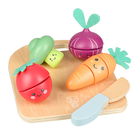 Orange Tree Toys Happy Veggies Cutting Veg Wooden Set