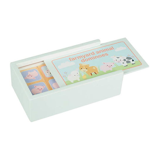 Orange Tree Toys Farmyard Animal Wooden Dominoes
