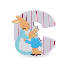 Orange Tree Toys Peter Rabbit Wooden Alphabet Letter C
