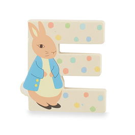 Orange Tree Toys Peter Rabbit Wooden Alphabet Letter E
