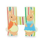 Orange Tree Toys Peter Rabbit Wooden Alphabet Letter H