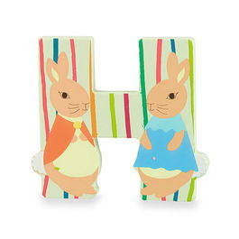 Orange Tree Toys Peter Rabbit Wooden Alphabet Letter H