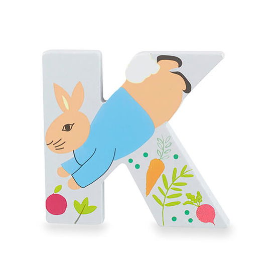 Orange Tree Toys Peter Rabbit Wooden Alphabet Letter K