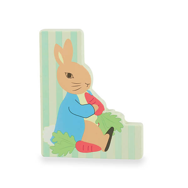 Orange Tree Toys Peter Rabbit Wooden Alphabet Letter L