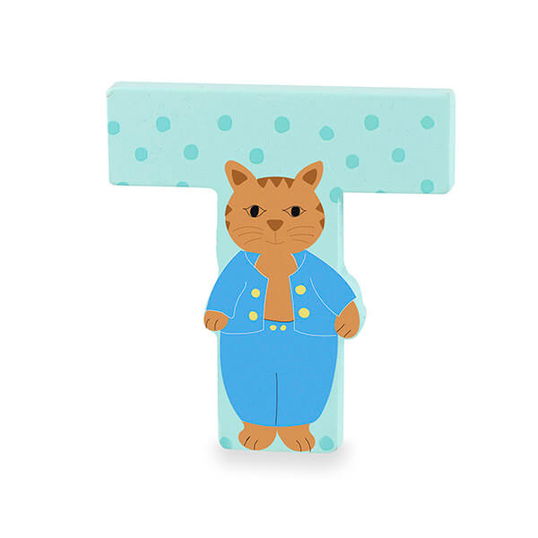 Orange Tree Toys Peter Rabbit Wooden Alphabet Letter T