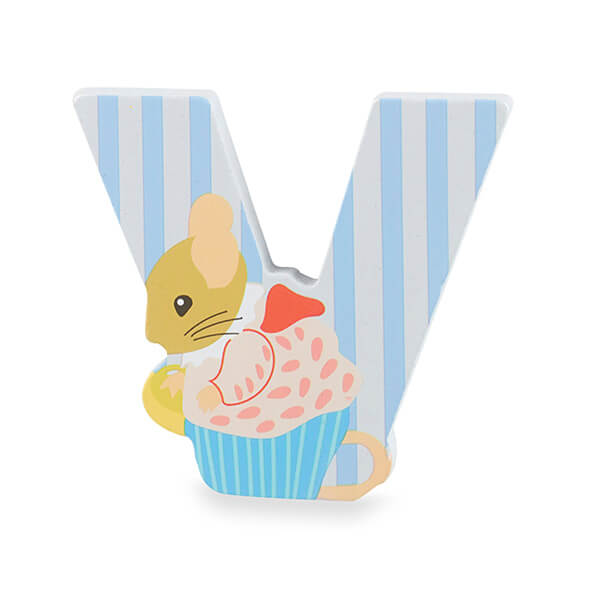 Orange Tree Toys Peter Rabbit Wooden Alphabet Letter V