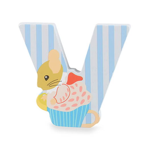 Orange Tree Toys Peter Rabbit Wooden Alphabet Letter V