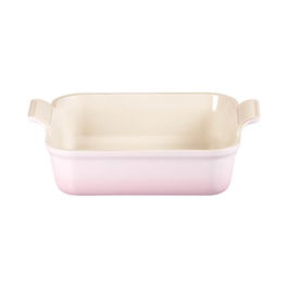 Le Creuset Shell Pink Stoneware 23cm Heritage Square Dish