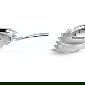 Le Creuset 3-ply Stainless Steel 20cm Non-Stick Chef's Pan with Lid