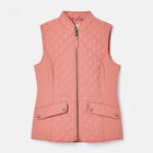 Joules Pink Minx Diamond Quilted Gilet