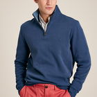 Joules Mens Ink Blue Alistair Quarter Zip Sweatshirt