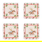 Cath Kidston Cowgirl Rodeo Set of 4 Cork Backed Coasters
