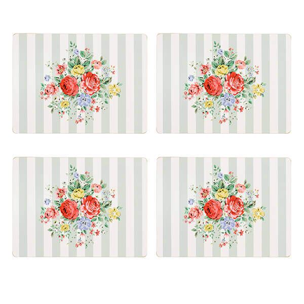 Cath Kidston Feels Like Home Set of 4 Cork Backed Placemats