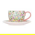 Cath Kidston Feels Like Home Teacup & Saucer