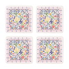 Cath Kidston Harmony Ditsy Set of 4 Cork Backed Coasters