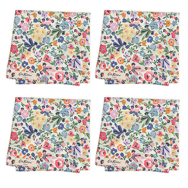 Cath Kidston Harmony Ditsy Set of 4 Napkins