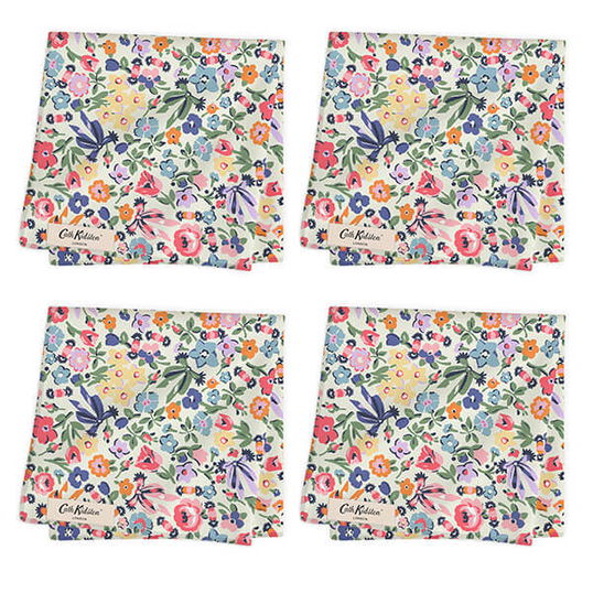 Cath Kidston Harmony Ditsy Set of 4 Napkins