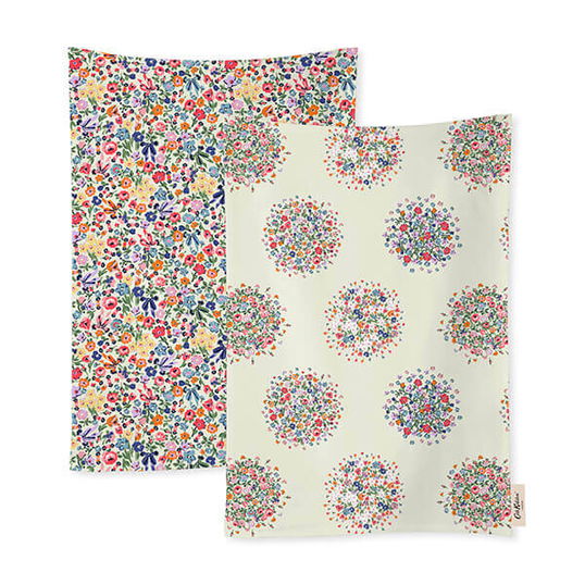 Cath Kidston Harmony Ditsy Set of 2 Tea Towels