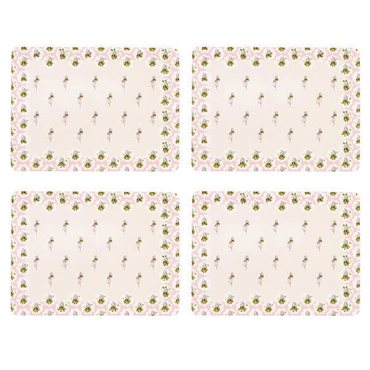 Cath Kidston Provence Bee Set of 4 Cork Backed Placemats