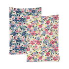 Cath Kidston Painted Pansies Set of 2 Tea Towels