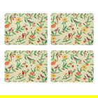 Cath Kidston Summer Birds Set of 4 Cork Backed Placemats