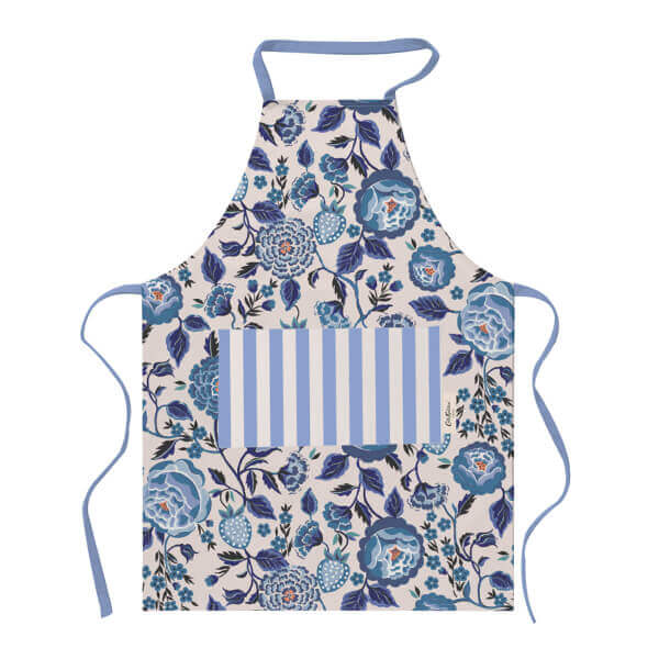 Cath Kidston Strawberry Garden Blue Easy Adjust Apron