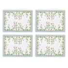 Cath Kidston Twin Flowers Set of 4 Cork Backed Placemats