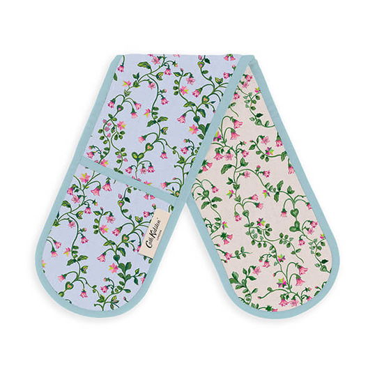 Cath Kidston Twin Flowers Double Oven Glove